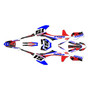 gasgas mc-e5 graphics kit 2021-2023 cloaked series blue