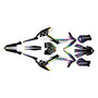 gasgas mc-e5 graphics kit 2021-2023 swirl series rainbow