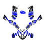 polaris predator500 graphics kit 2002-2007 blazing series blue