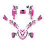 polaris predator500 graphics kit 2002-2007 future series magenta
