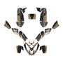 polaris predator500 graphics kit 2002-2007 future series tan