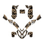 polaris predator500 graphics kit 2002-2007 patriot series tan