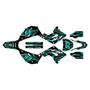 honda cr125 graphics kit 2002-2007 prime series teal