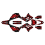honda cr250 graphics kit 2002-2007 prime series red-shift