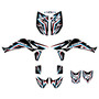 honda trx450r graphics kit 2006-2017 vizion series cyan