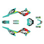 kayo kmb60 graphics kit 2024-2026 pecker series teal