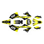 yamaha yz250 graphics kit 2022-2026 spear series yellow