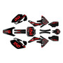 honda crf150r graphics kit 2007-2026 hiroshima series red-shift