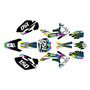 honda crf150r graphics kit 2007-2026 hiroshima series rainbow