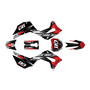 honda crf110f graphics kit 2019-2026 hiroshima series red