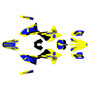suzuki drz4sm graphics kit 2025+ blaze series yellow