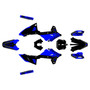 suzuki drz4s graphics kit 2025+ evader series blue-shift