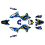 suzuki drz4sm graphics kit 2025+ shatter series blue