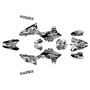 suzuki drz4sm graphics kit 2025+ snagged series white