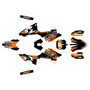 suzuki drz4sm graphics kit 2025+ turbo series orange
