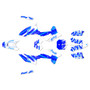 suzuki drz4sm graphics kit 2025+ whiplash series blue