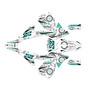 electro co etm rtr graphics kit all years midgard series teal-shift