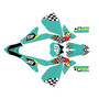 electro co etm rtr graphics kit all years pecker series teal