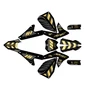 electro co etm rtr graphics kit all years rebel series gold