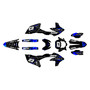 yamaha wr250f graphics kit 2025-2026 acid series blue