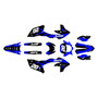yamaha wr250f graphics kit 2025-2026 spear series blue