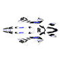 yamaha wr250f graphics kit 2025-2026 spear series blue-shift
