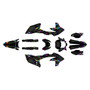 yamaha wr250f graphics kit 2025-2026 twitch series rainbow