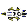 yamaha wr450f graphics kit 2024-2026 acid series yellow