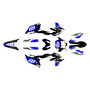 yamaha wr450f graphics kit 2024-2026 vintage series blue-shift