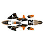 ktm 85sx graphics kit 2025-2026 bash series tan
