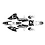 ktm 85sx graphics kit 2025-2026 bash series white