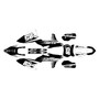 ktm 85sx graphics kit 2025-2026 bold series white