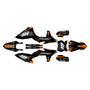 ktm 85sx graphics kit 2025-2026 rebel series orange