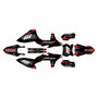 ktm 85sx graphics kit 2025-2026 rebel series red