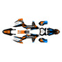 ktm 85sx graphics kit 2025-2026 rugged series cyan