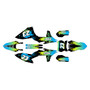 ktm 85sx graphics kit 2025-2026 splash series green