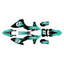ktm 85sx graphics kit 2025-2026 splash series teal