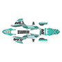 ktm 85sx graphics kit 2025-2026 split series teal