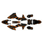 ktm 85sx graphics kit 2025-2026 twitch series orange