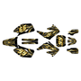 honda cr125 & cr250 graphics kit 2004-2007 prime series gold