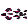 honda cr125 graphics kit 2002-2003 twitch series magenta