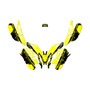 polaris outlaw50 graphics kit all years future series yellow