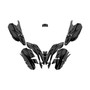 polaris pred50 graphics kit all years shred series smoke
