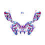 polaris outlaw50 graphics kit all years snagged series magenta