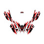 polaris pred50 graphics kit all years swift series red