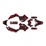 honda xr150l graphics kit 2023+ core series red-shift