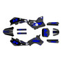 yamaha yz80 graphics kit 1993-2001 greenstuff series blue-shift