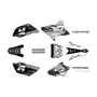 yamaha yz85 graphics kit 2019-2021 greenstuff series white