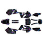 suzuki rm125 graphics kit 1999-2000 twitch series magenta