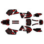 suzuki rm250 graphics kit 1999-2000 twitch series red